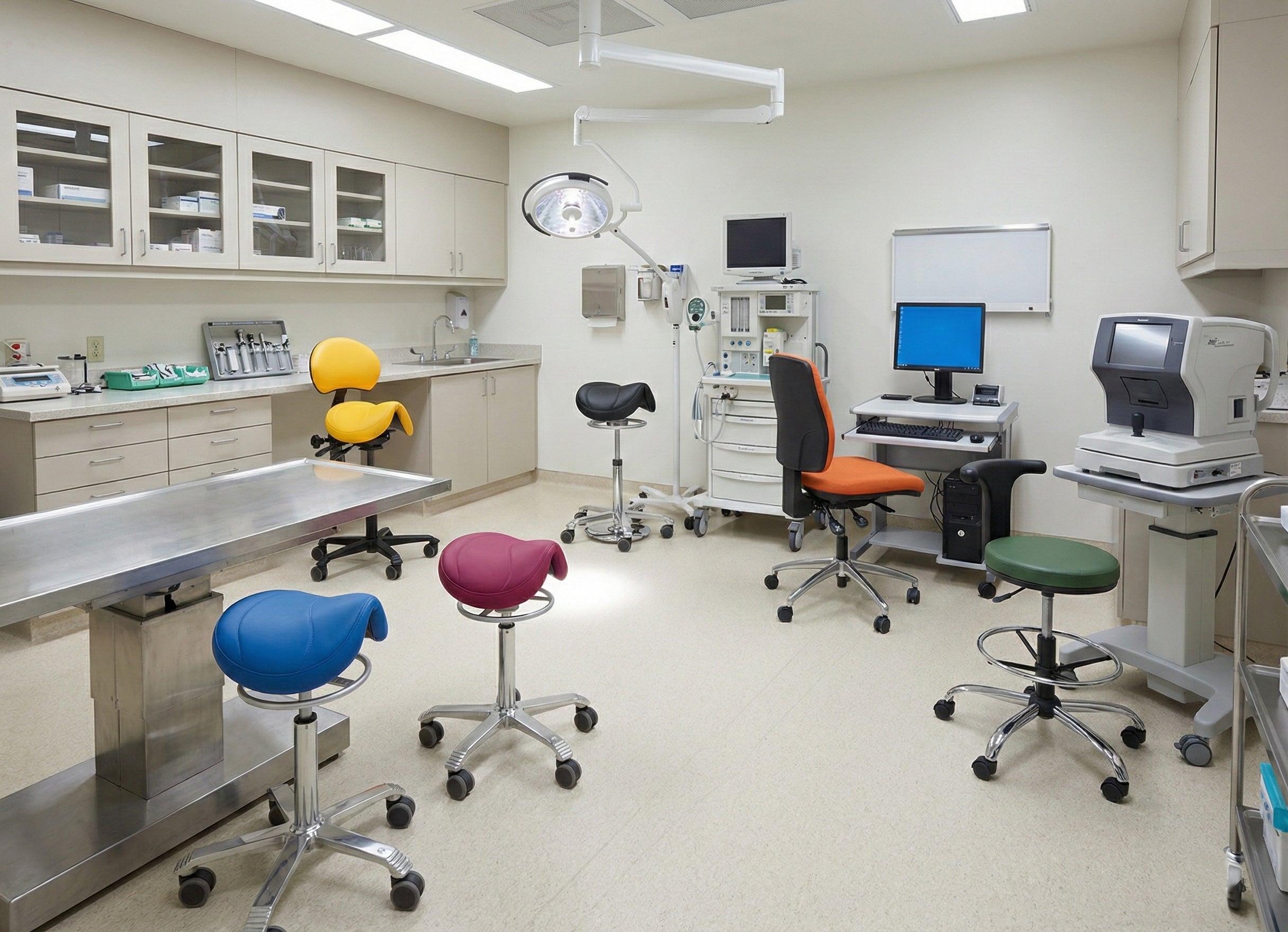 Medical Stools & Exam Rolling Stools – NitroCare USA – Nitrocare USA