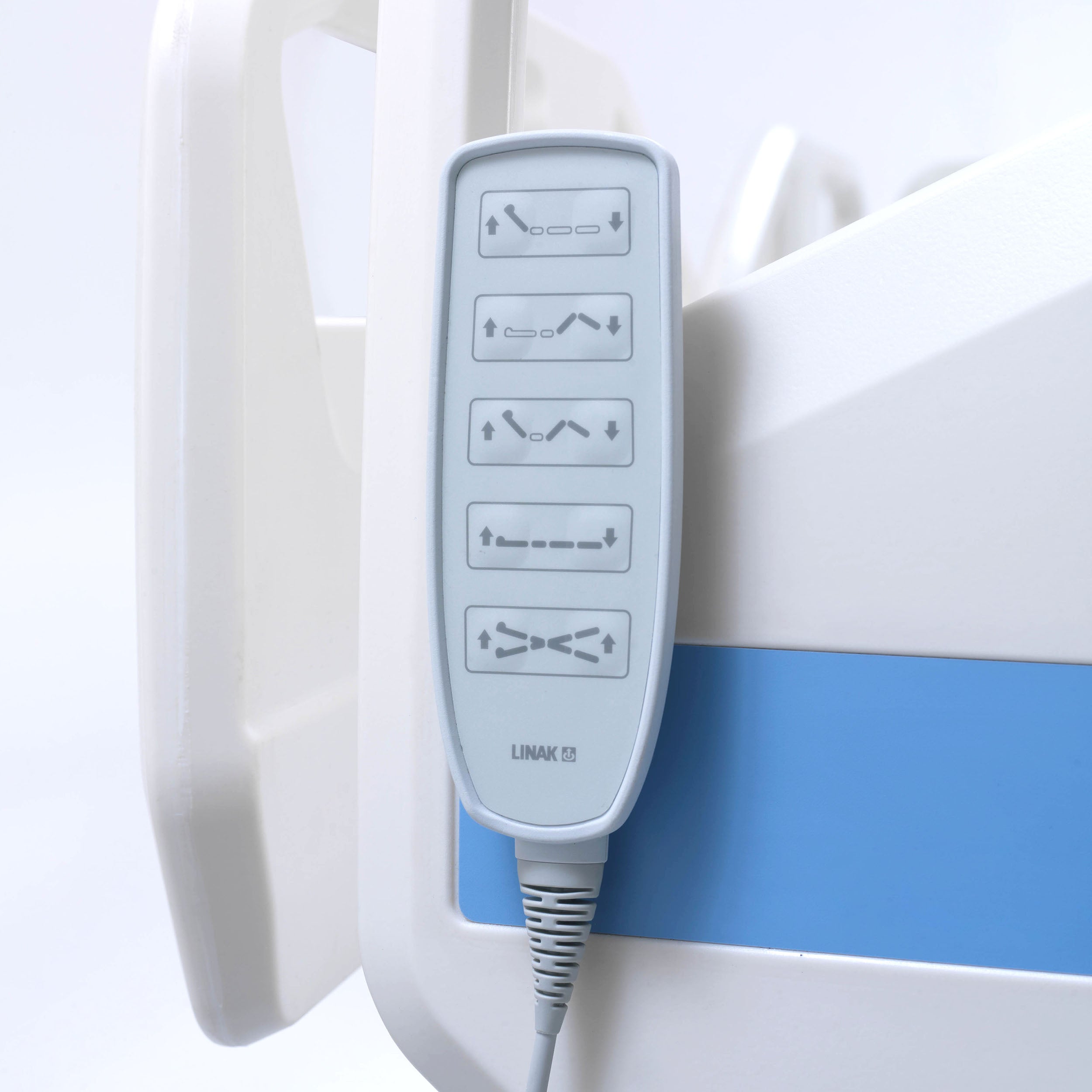 Nitrocare SANTE 8000 integrated weighing scale for precise fluid management without patient transfer.