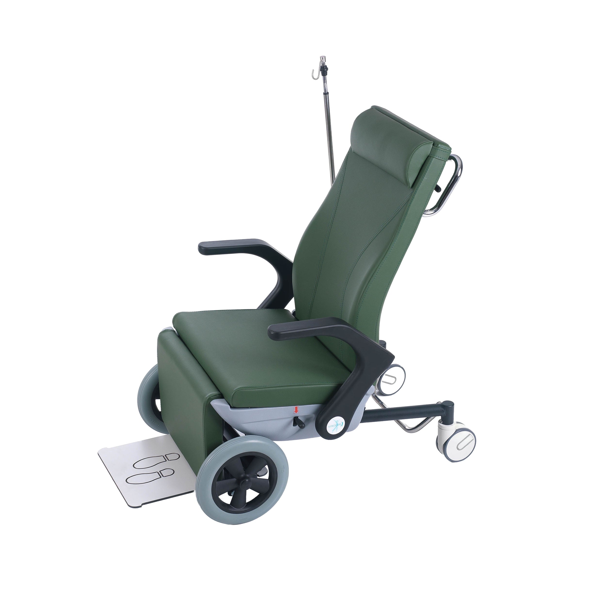NITRO X12 Bariatric Transport Wheelchair - Nitrocare