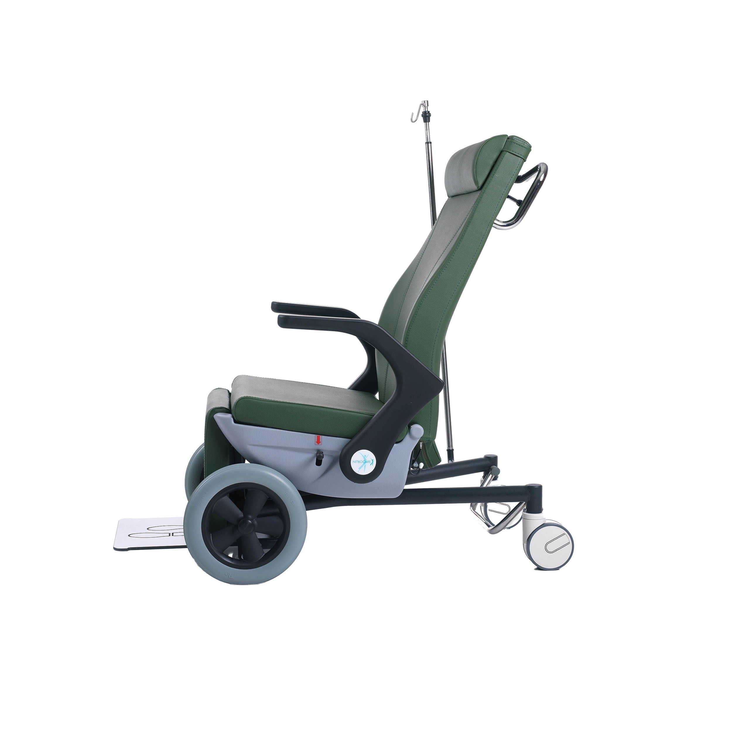 NITRO X12 Bariatric Transport Wheelchair - Nitrocare