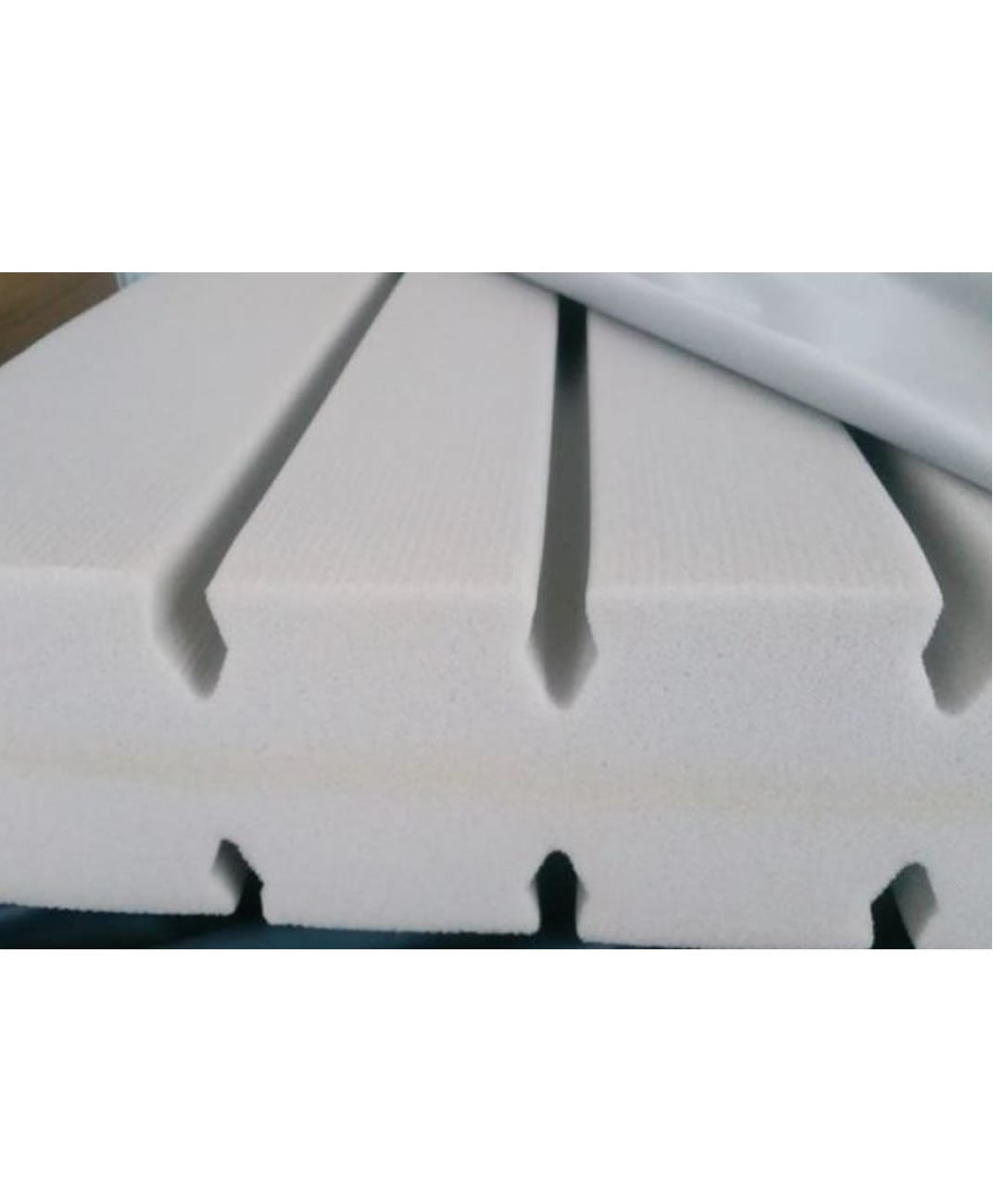 Nitrocare 28-density hospital mattress with CNC-cut foam for pressure relief