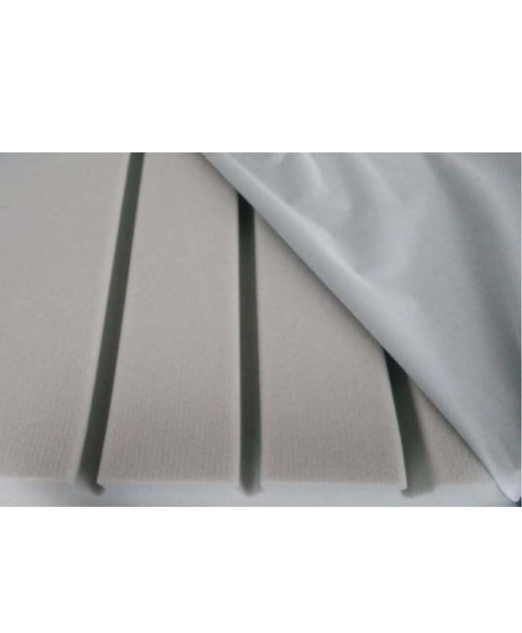 Removable zippered polyurethane cover for medical mattress sanitation.